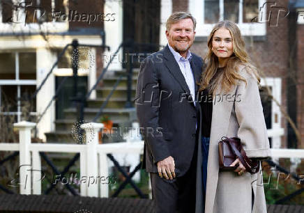 Dutch royals official photo session in Amsterdam