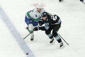 NHL: Vancouver Canucks at Utah