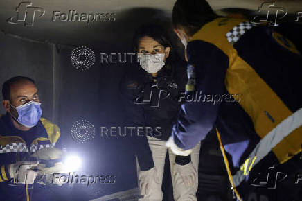 French Foreign Minister Barrot and German Foreign Minister Baerbock visit Sednaya prison