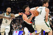 NBA: Portland Trail Blazers at Milwaukee Bucks