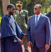Senegal's president-elect Bassirou Diomaye Faye meets outgoing President Macky Sall in Dakar
