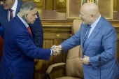 Fiscal de la Corte Penal Internacional (CPI), Karim Khan, se rene con Fiscal General de la Venezuela y Presidente de la Asamblea Nacional
