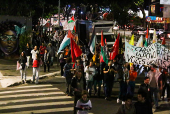 Manifestao pelo fim do conflito em Gaza e pelo dia da Nakba