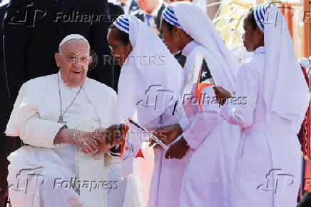 Pope Francis visits Dili