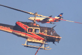 Mountain Fire in Santa Paula, California