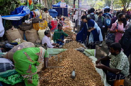 Annual groundnut fair in Bangalore