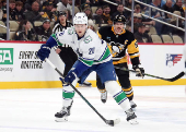 NHL: Vancouver Canucks at Pittsburgh Penguins