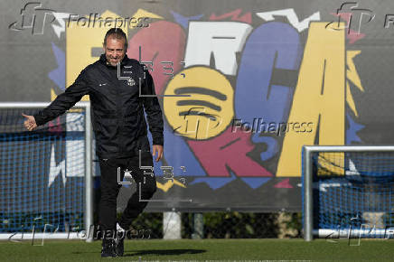 Entrenamiento del FC Barcelona