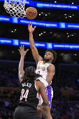 NBA: Portland Trail Blazers at Los Angeles Lakers