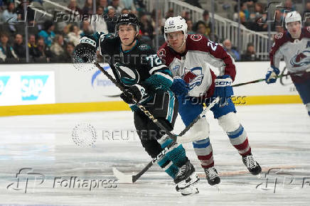 NHL: Colorado Avalanche at San Jose Sharks