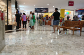 Compras de Natal em Shopping Center de SP