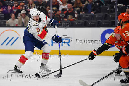 NHL: Florida Panthers at Anaheim Ducks