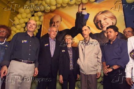 Eleies Presidenciais, 2002: da esq.