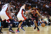 NBA: Playoffs-Chicago Bulls at Miami Heat