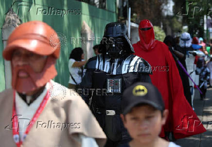 Star Wars fans celebrate Star Wars Day in Mexico