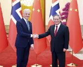 Norwegian Prime Minister Store visits China