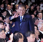 FILE PHOTO: Ex-defence minister Ishiba set to become Japan's next prime minister