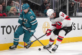 NHL: New Jersey Devils at San Jose Sharks