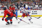 NHL: Stanley Cup Playoffs-New York Rangers at Washington Capitals