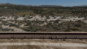 Asylum-seeking migrants enter the U.S. from Mexico in Jacumba Hot Springs