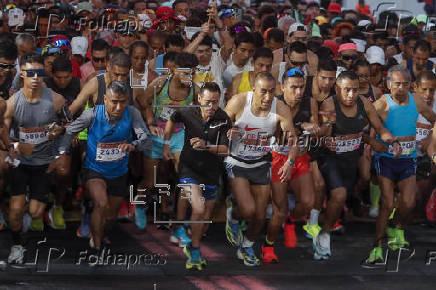 Inicia la edicin del XLI Maratn de la Ciudad de Mxico