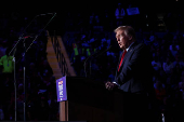 Republican presidential nominee and former U.S. President Donald Trump campaigns in Henderson