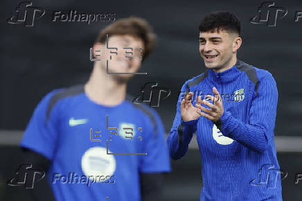 Entrenamiento del FC Barcelona