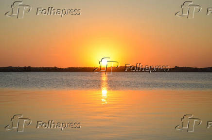 Nascer do sol em Araruama no RJ