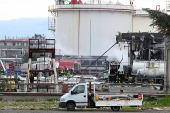 Explosion at 'Eni' fuel depot in Florence