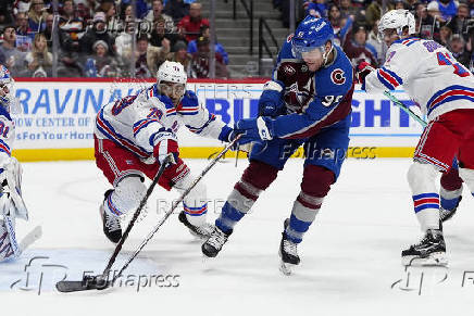 NHL: New York Rangers at Colorado Avalanche