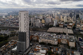 Edifcio Platina, no bairro do Tatuap, considerado o prdio mais alto de SP