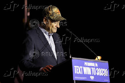 U.S. Second Gentleman Emhoff headlines Get Out The Vote event in Pennsylvania