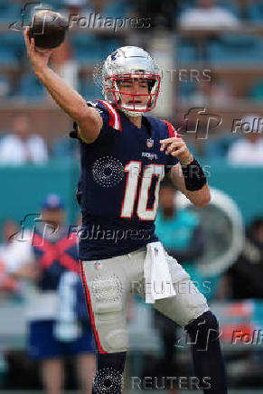 NFL: New England Patriots at Miami Dolphins