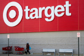 Target store on the week of Black Friday shopping in Chicago