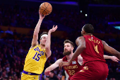 NBA: Cleveland Cavaliers at Los Angeles Lakers