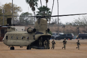 Different agencies conduct border security training exercise at Anzalduas Park, in Mission