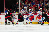 NHL: Stanley Cup Playoffs-New York Rangers at Carolina Hurricanes