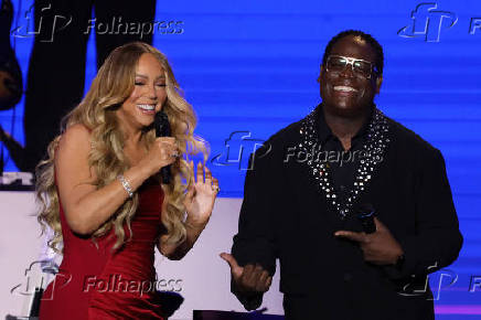 Cantora Mariah Carey se apresenta no Allianz Parque em So Paulo