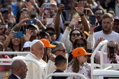 Pope Francis leads Wednesday's general audience in Saint Peter's Square