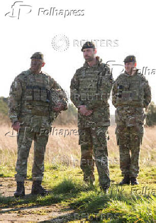 Prince of Wales visits Welsh Guards