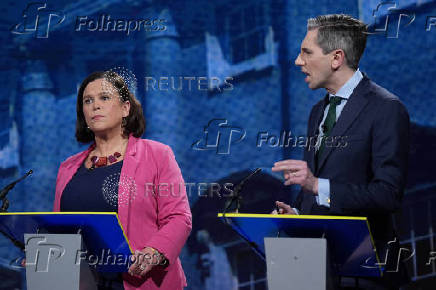 Final General Election 2024 leaders' debate, in Dublin