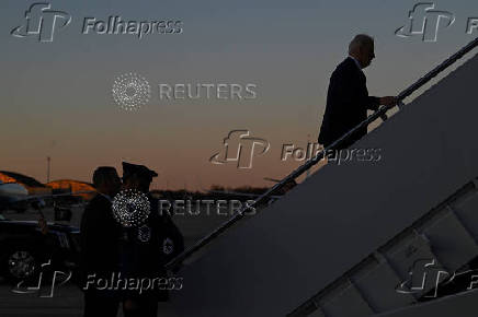 US President Joe Biden departs for Nantucket.