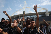 Copa Libertadores - Fans gather in Brazil to watch the Libertadores Final