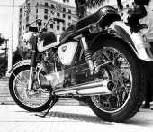 1969Motocicleta Honda. (So Paulo, SP,