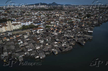 Dique Vila Gilda, a maior favela sobre palafitas do Brasil