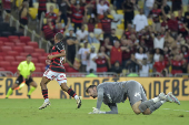 Partida entre Flamengo e So Paulo vlida pela segunda rodada do Campeonato Brasileiro 2024.