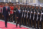 Brunei's Sultan Hassanal Bolkiah visits Thailand