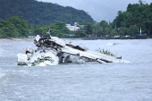 Aeronave de pequeno porte cai em Ubatuba (SP)