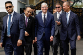 Apple CEO Tim Cook in Jakarta