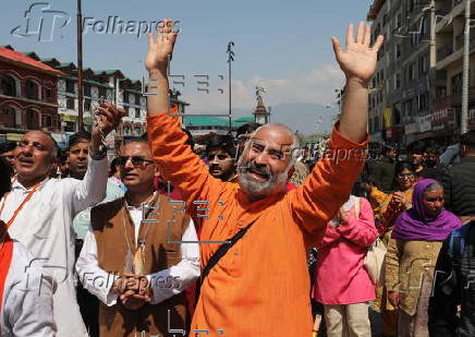 Hindu faithfuls celebrate Lord Rama's birthday in Srinagar
